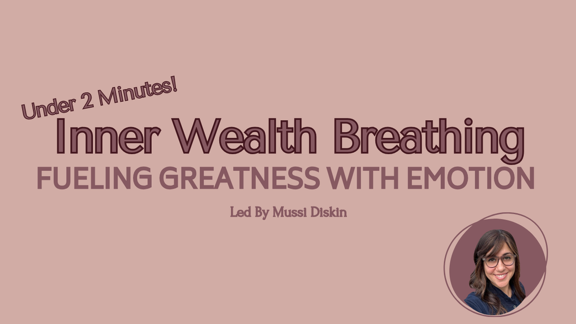 Short Inner Wealth Breathing Exercise